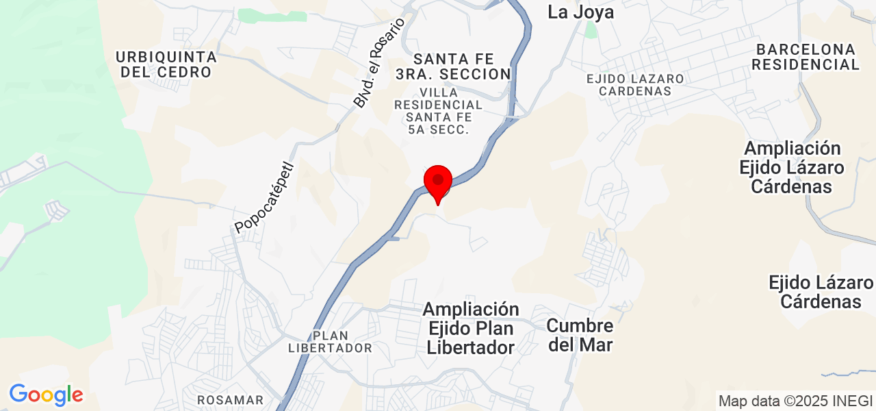 Tequila Disco Sound Bobasky I.S - Baja California - Tijuana - Mapa