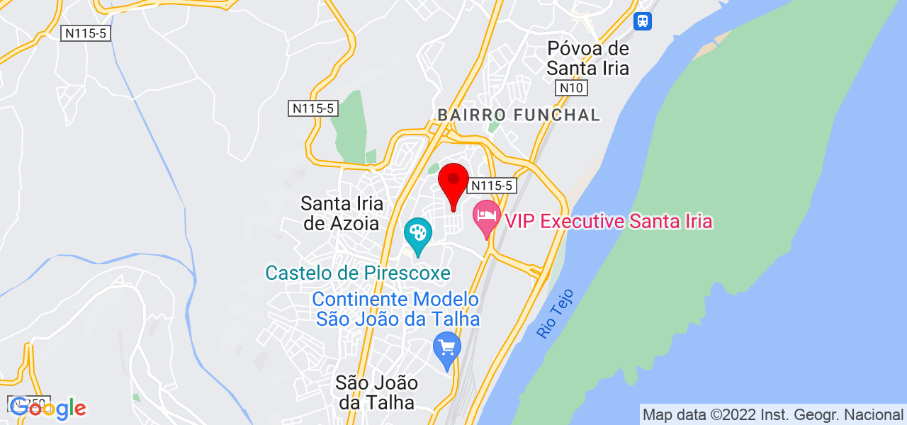 Pinturas exterior e interiores - Lisboa - Loures - Mapa