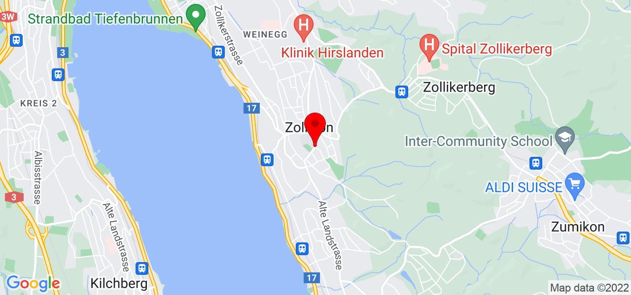 luca! - Zürich - Zollikon - Karte