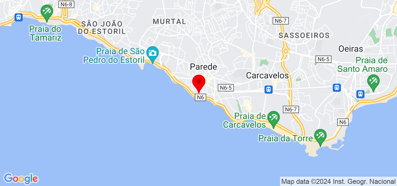 Diogo Rugeroni - Lisboa - Cascais - Mapa