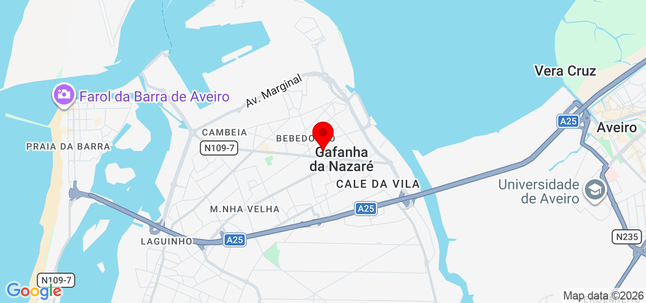 Márcio Valente - Aveiro - Ílhavo - Map
