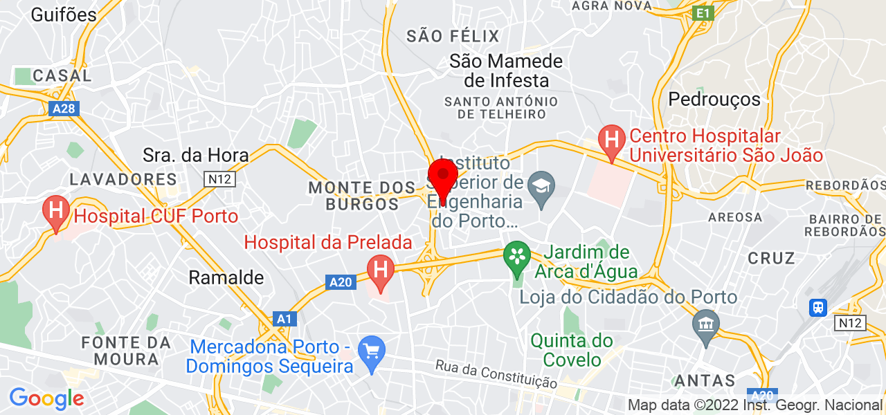 Mariana Fazio - Porto - Porto - Mapa