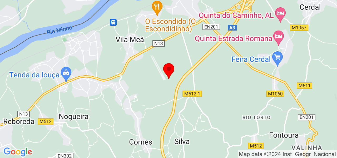 Festas Animadas - Viana do Castelo - Valença - Mapa