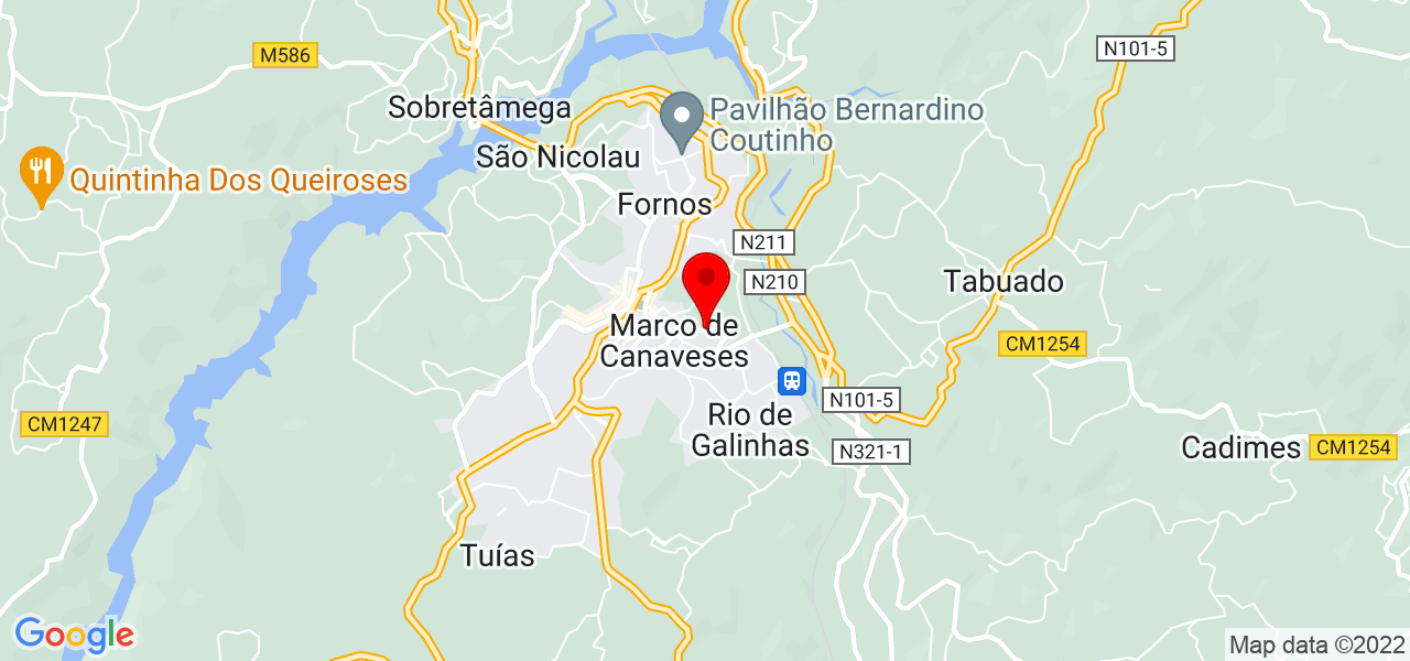 &Iacute;ris Babo - Porto - Marco de Canaveses - Mapa