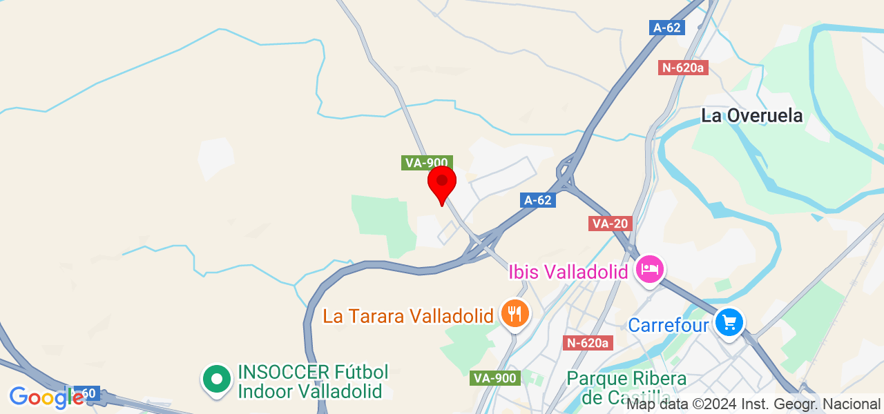 DJ ORIGIN - Castilla y León - Valladolid - Mapa