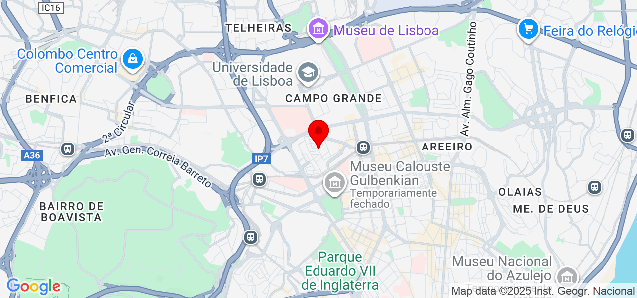 Let&iacute;cia Delgado - Lisboa - Lisboa - Mapa