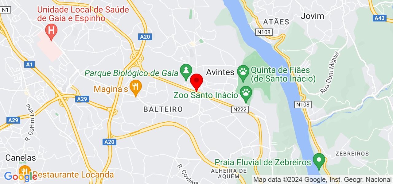 Assistente administrativo - Porto - Vila Nova de Gaia - Map