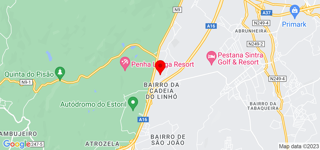 filomena - Lisboa - Sintra - Mapa