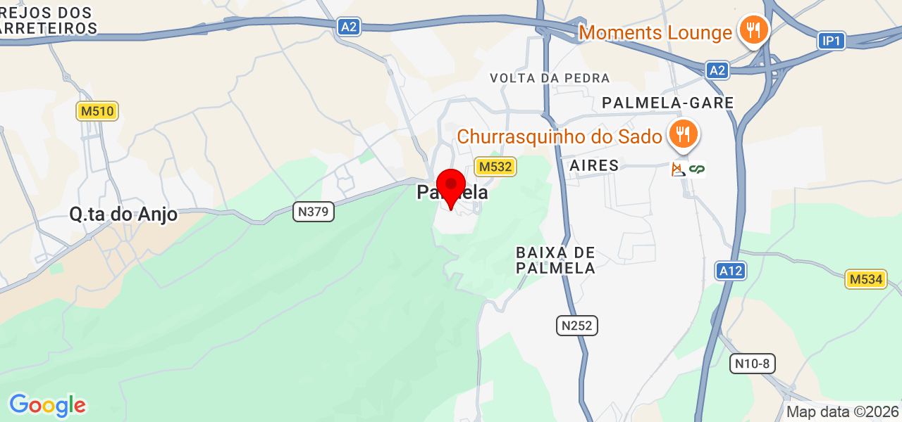 Armando Estuque - Setúbal - Palmela - Mapa
