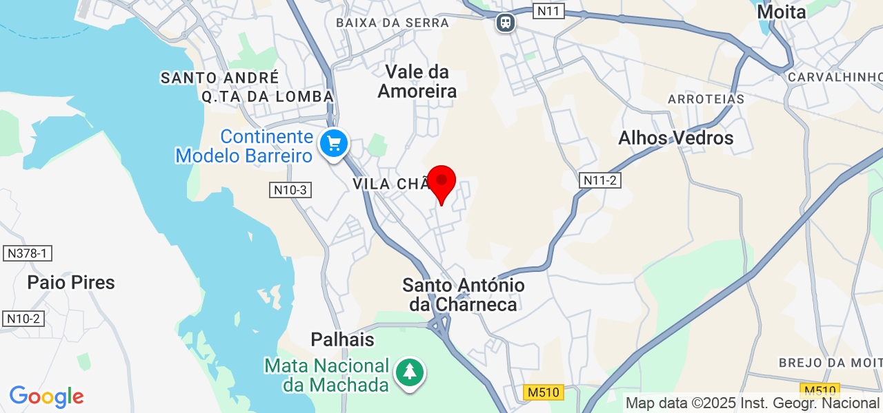 SCL - Setúbal - Barreiro - Karte