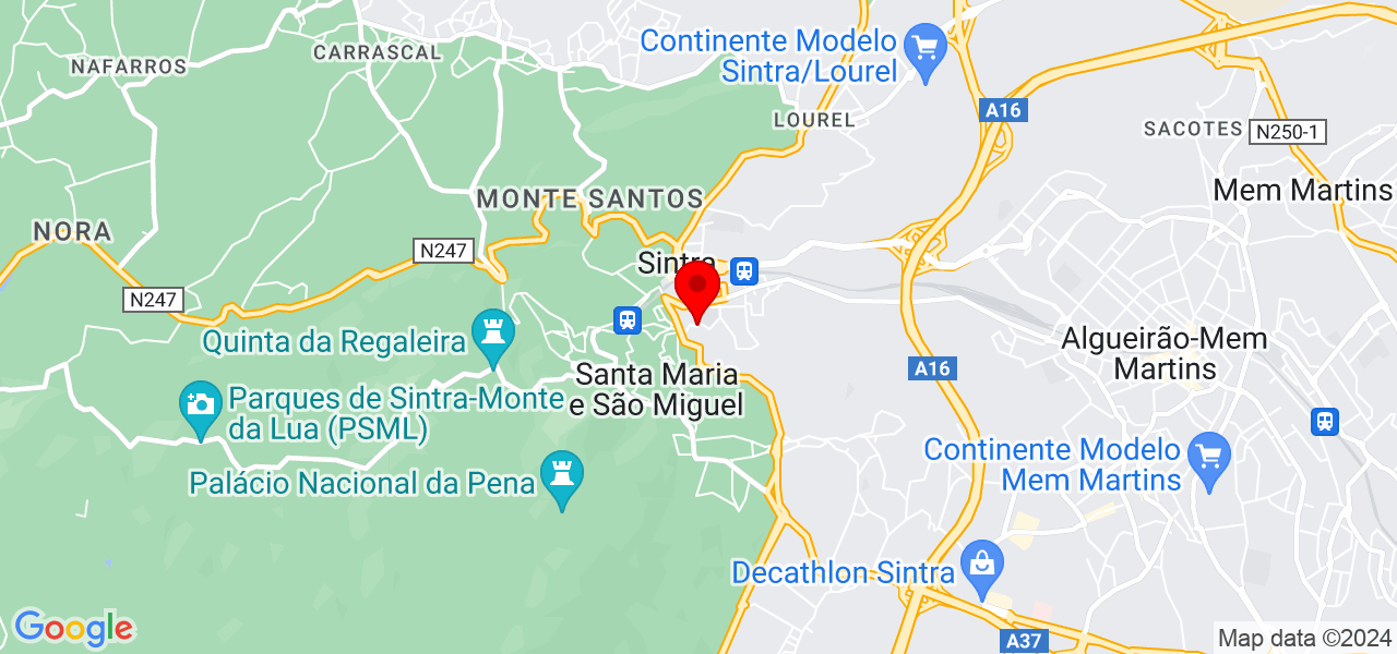 Afonso Mendon&ccedil;a, Advogado - Lisboa - Sintra - Mapa