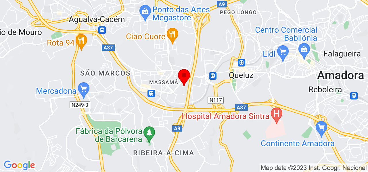 PASSE BEM, UNIPESSOAL,LDA - Lisboa - Sintra - Mapa