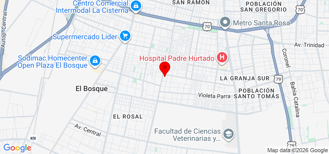 PatoHumor - Región Metropolitana de Santiago - Santiago - Mapa