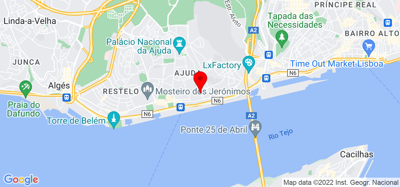Joana F&eacute;lix - Lisboa - Lisboa - Mapa
