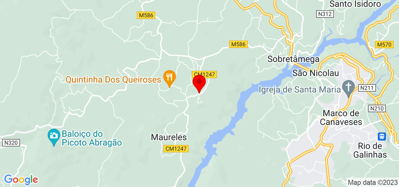 Diogo Maia - Porto - Marco de Canaveses - Mapa