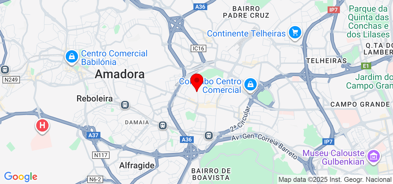 Josiel Farias - Lisboa - Lisboa - Mapa