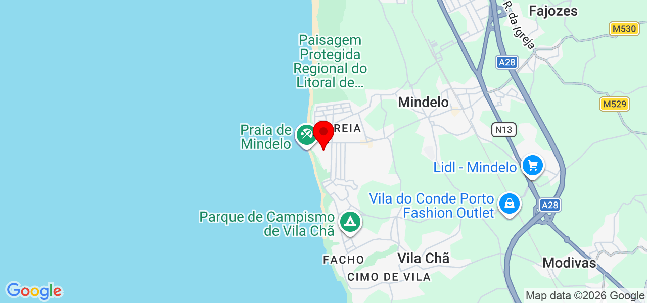Diana Rocha Pet care - Porto - Vila do Conde - Mapa
