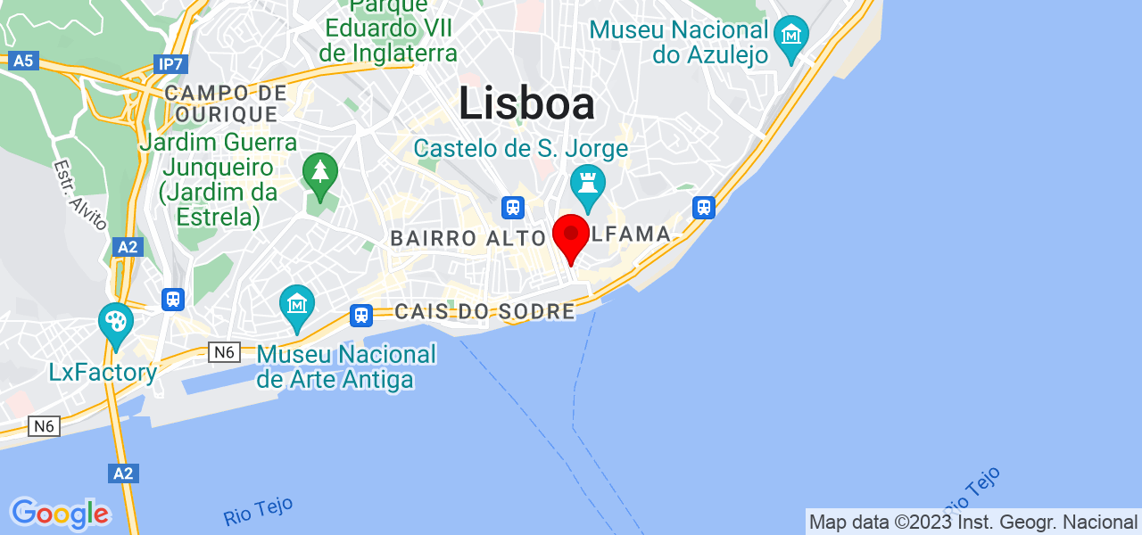 Maria Fiadeiro - Lisboa - Lisboa - Mapa