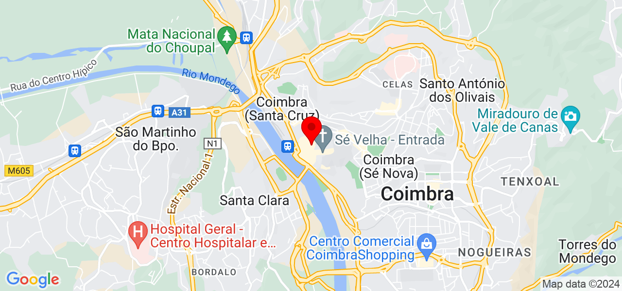 Juanito - Coimbra - Coimbra - Mapa