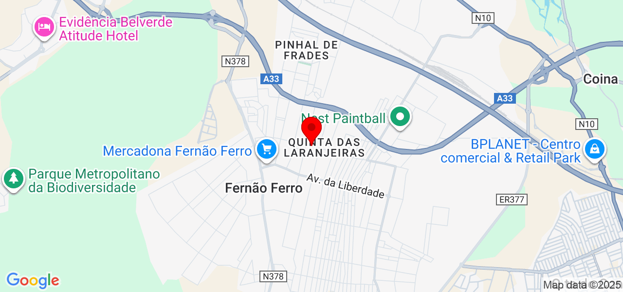 Domod Repara - Setúbal - Seixal - Mapa