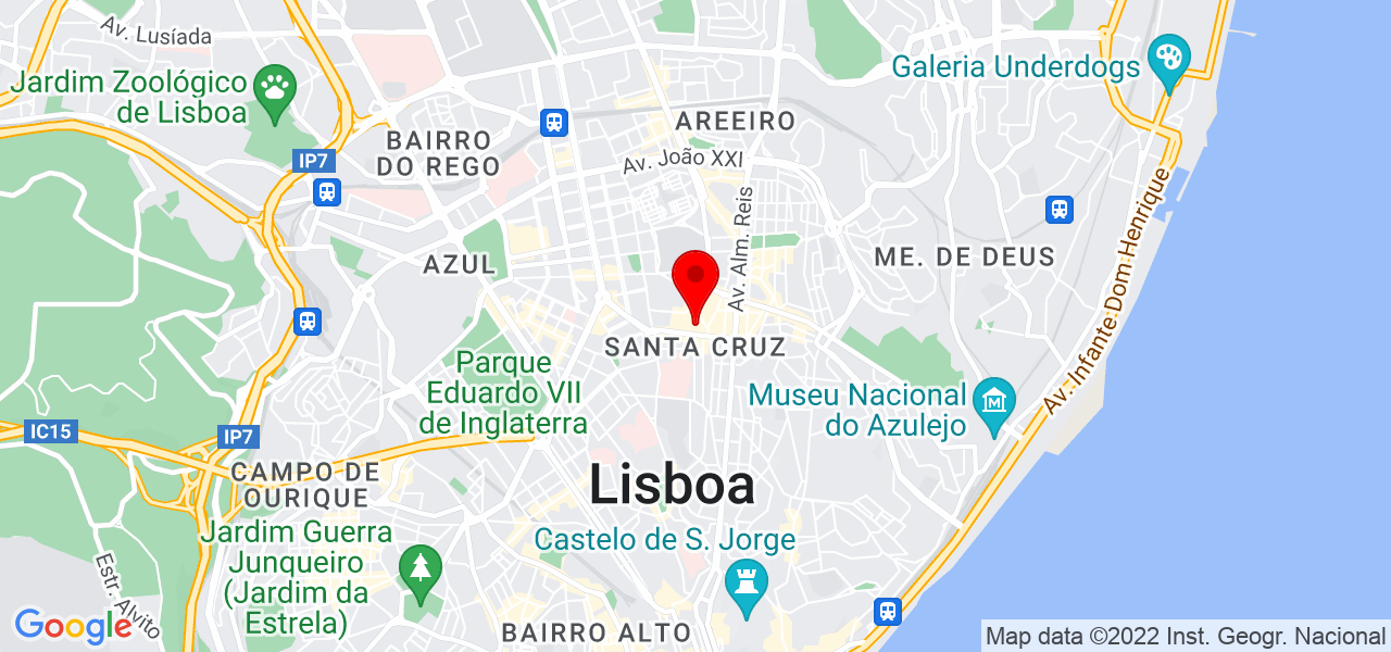Rafael  missil - Lisboa - Lisboa - Mapa