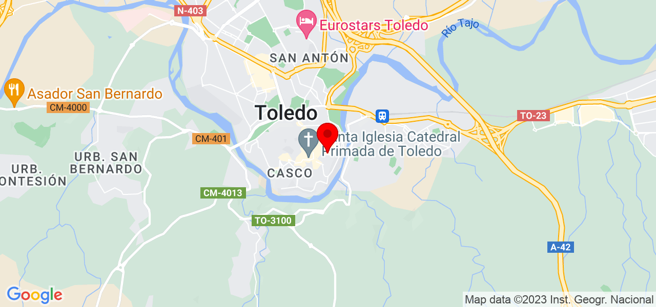 Samuel Sol&iacute;s - Castilla-La Mancha - Toledo - Mapa