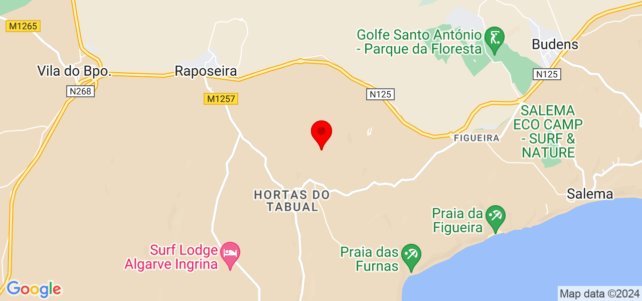 Sarah-M - Faro - Vila do Bispo - Mapa
