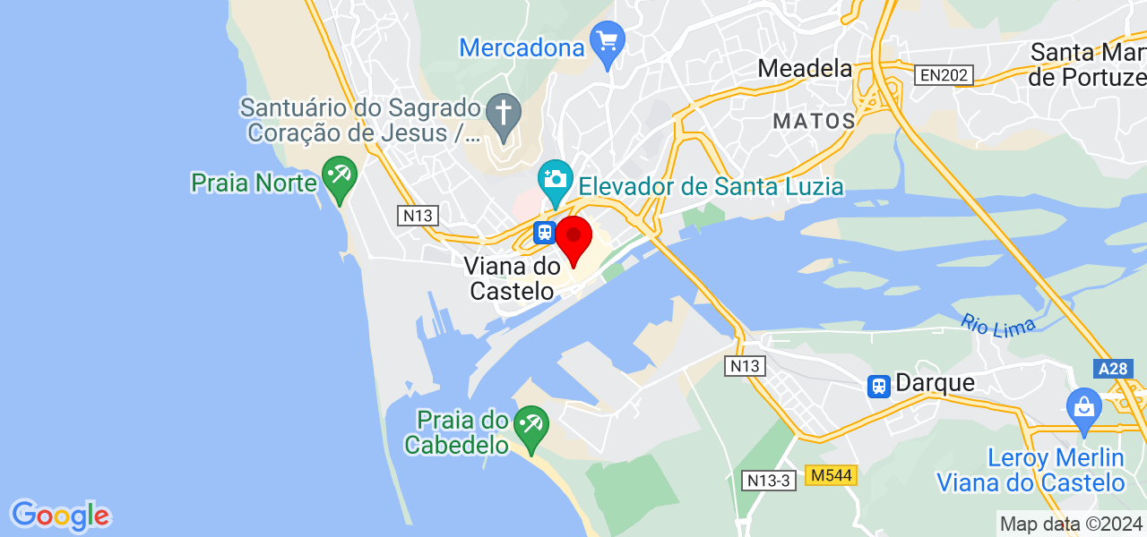 Nadia Quevedo - Viana do Castelo - Viana do Castelo - Mapa
