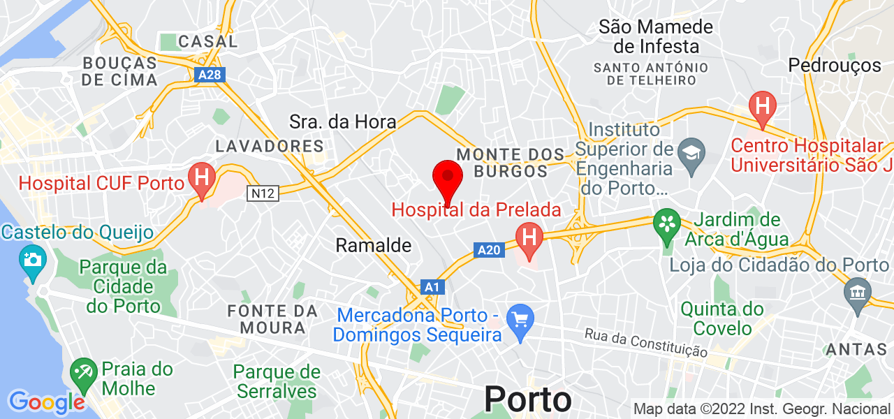About Land - Porto - Porto - Mapa