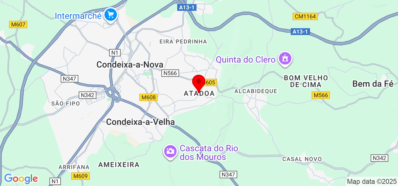 Rapa Mato - limpeza terrenos e matas - Coimbra - Condeixa-a-Nova - Map