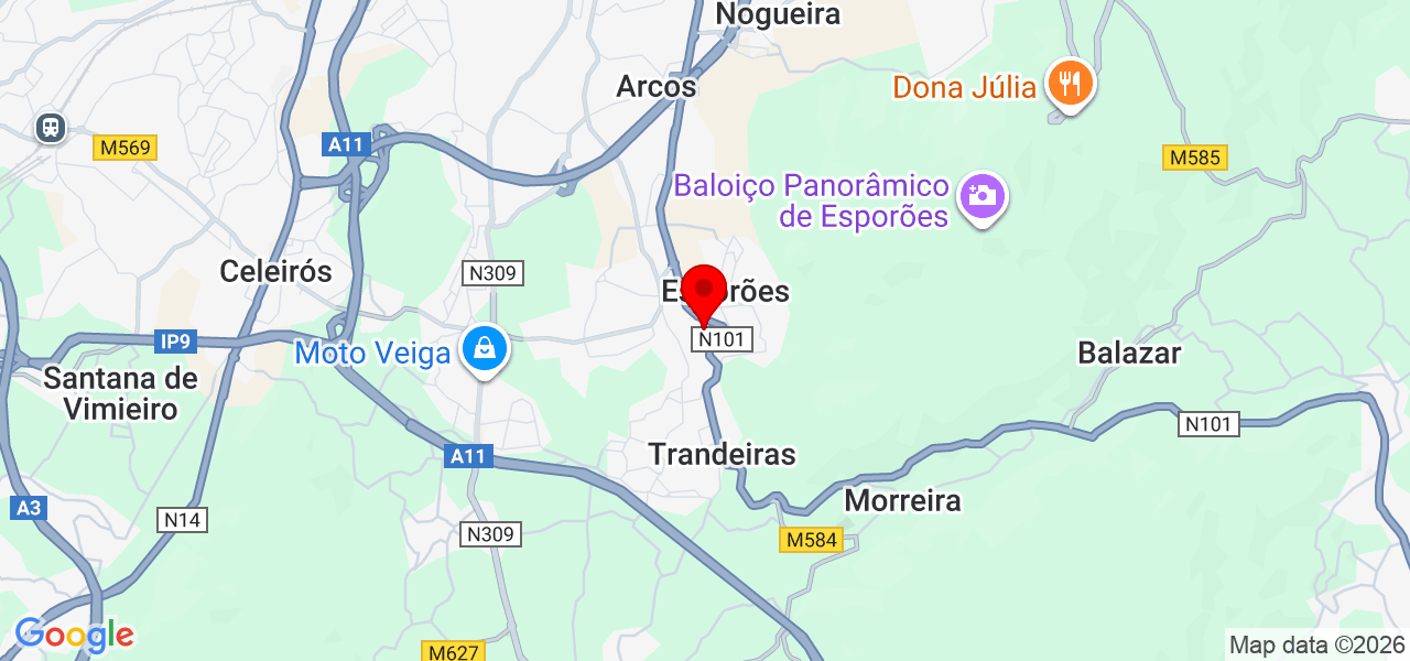 Irene Santos | Marketing e Gestão de Empresas - Braga - Braga - Mapa