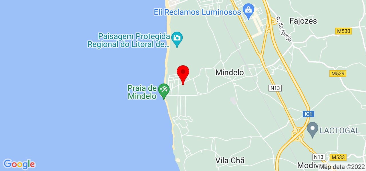 Jorge Carneiro - Porto - Vila do Conde - Mapa
