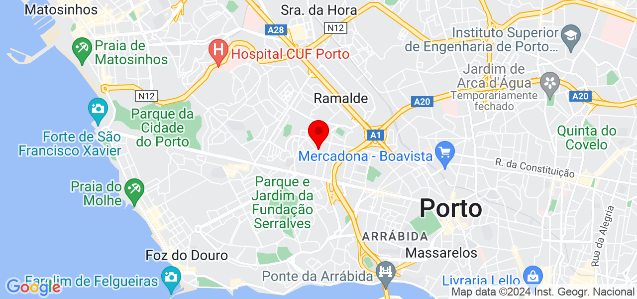 Maria Leonor - Porto - Porto - Mapa