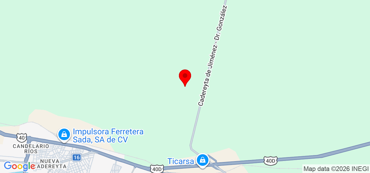 Miguel Ruiz - Nuevo León - Cadereyta Jiménez - Map
