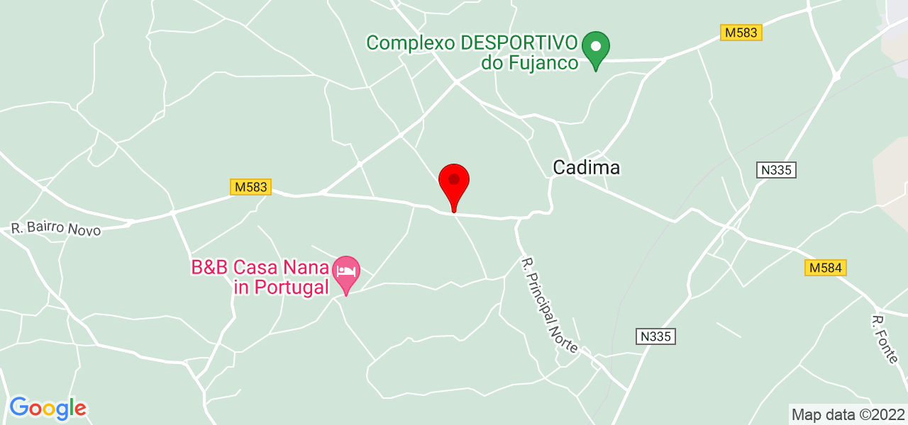 Lu&iacute;s Carlos - Coimbra - Cantanhede - Mapa