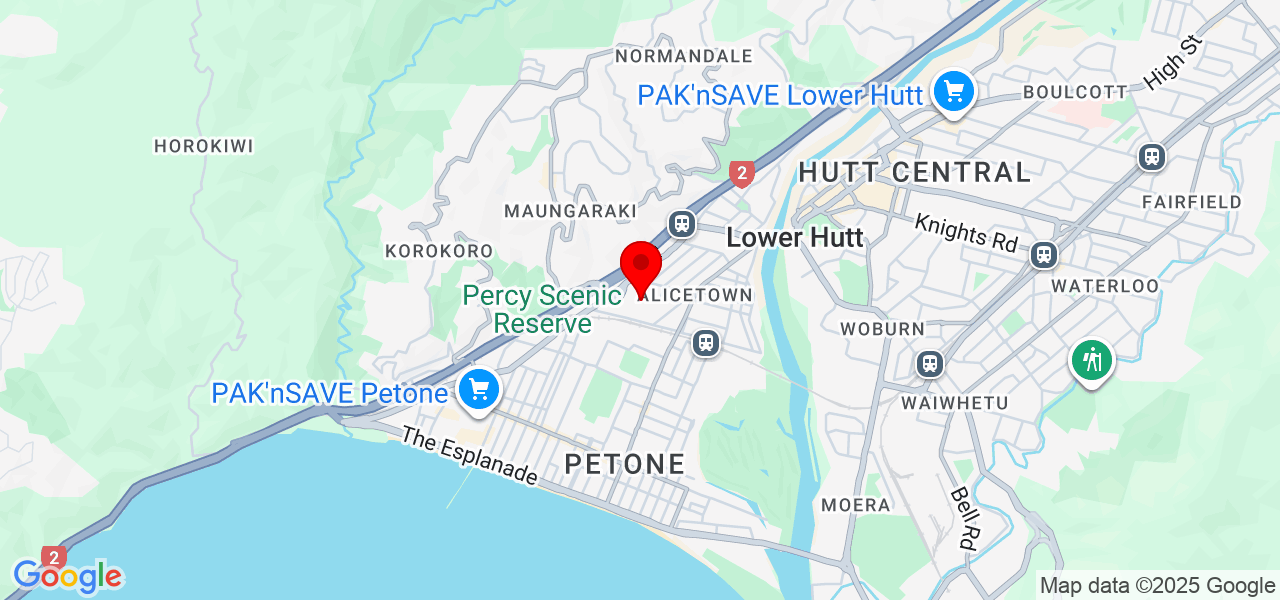 Ruchika Jain Photography - Wellington - Lower Hutt - Map