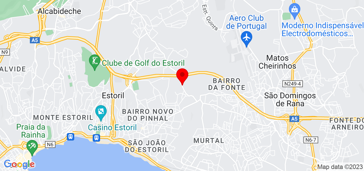 Pedro E&ccedil;a - Lisboa - Cascais - Mapa