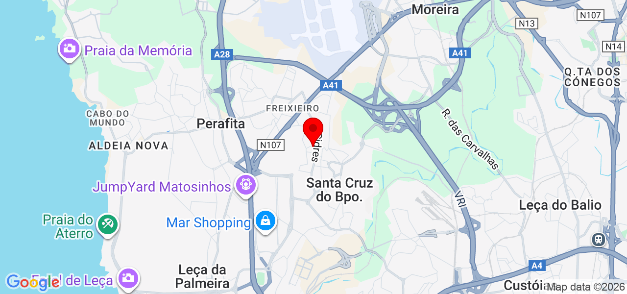 Andreia Lopes - Porto - Matosinhos - Karte