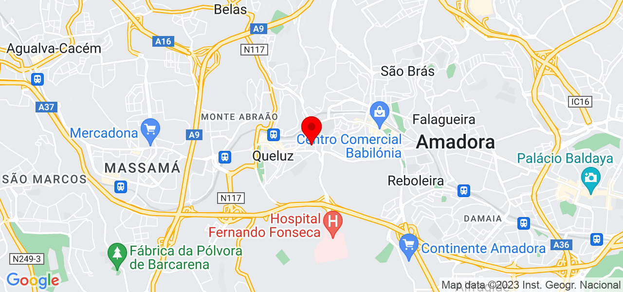 Daniela Carvalho - Lisboa - Sintra - Mapa