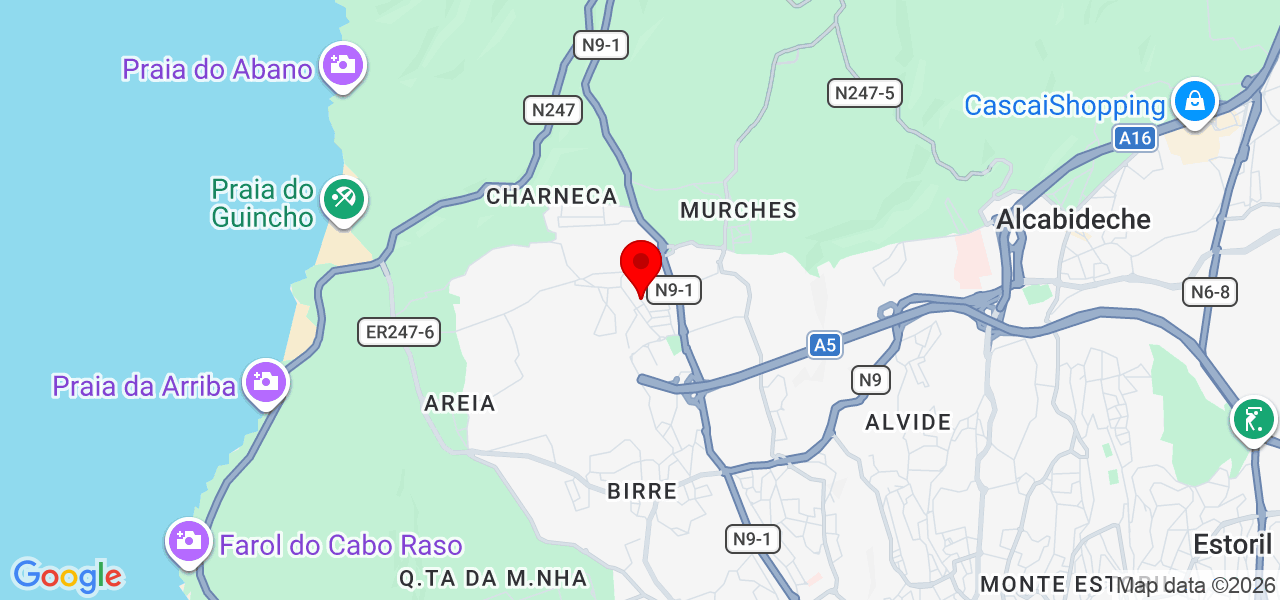 Raphael Oliveira - Lisboa - Cascais - Mapa