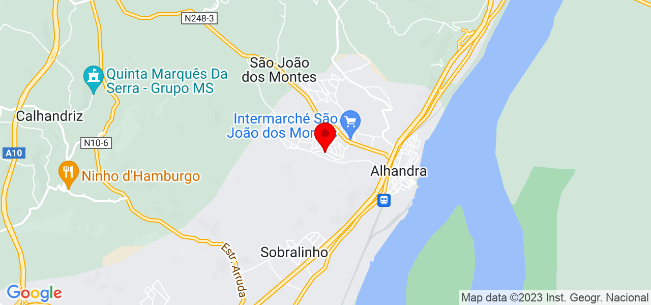 Marta Carneiro - Lisboa - Vila Franca de Xira - Mapa