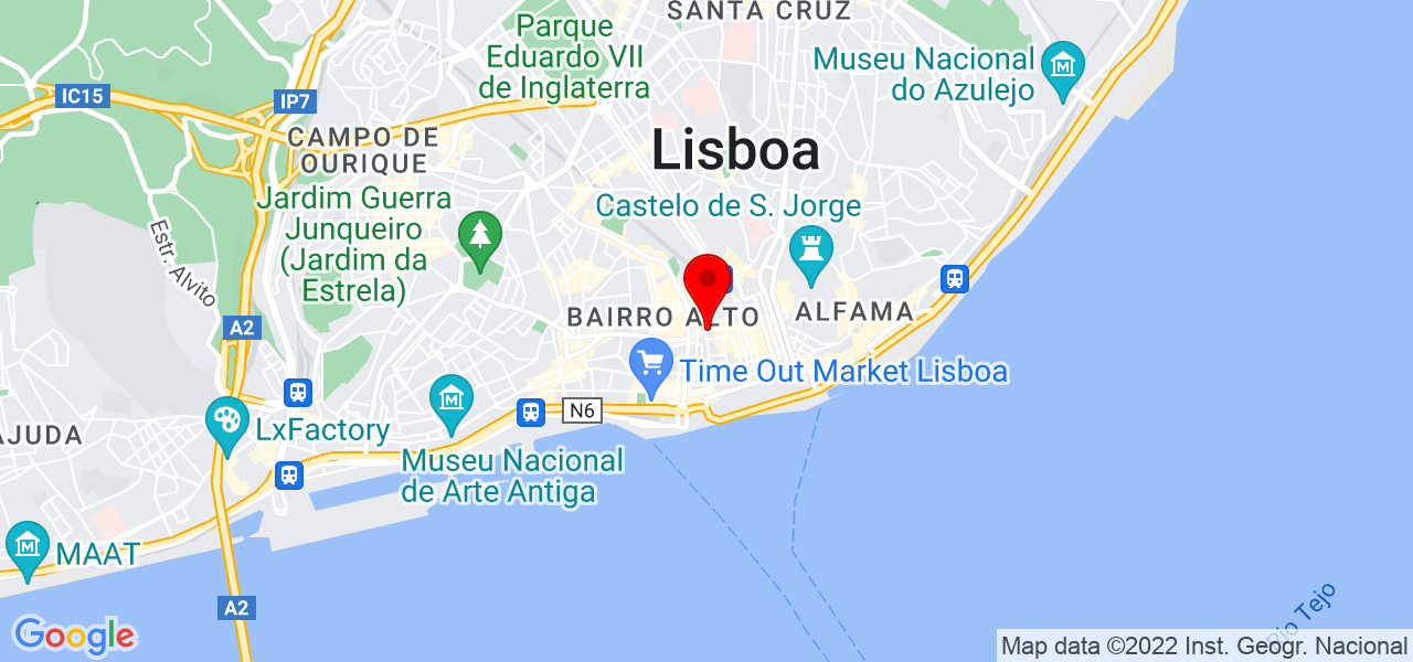 Designer Gr&aacute;fico - Lisboa - Lisboa - Mapa
