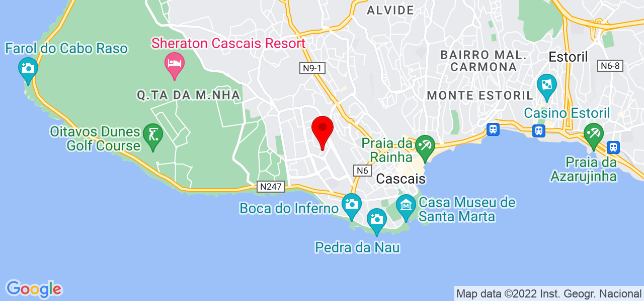 Maya - Lisboa - Cascais - Mapa