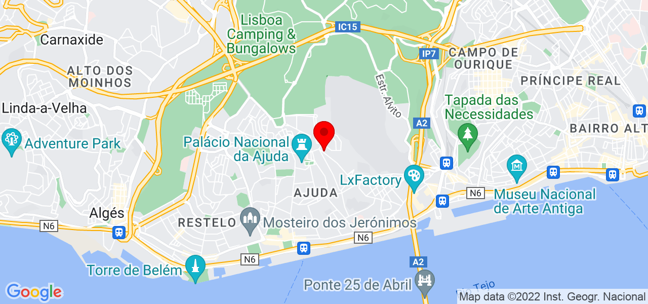Crislaine Soares - Lisboa - Lisboa - Mapa