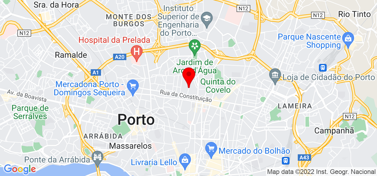 Filomena Moreira - Porto - Porto - Mapa