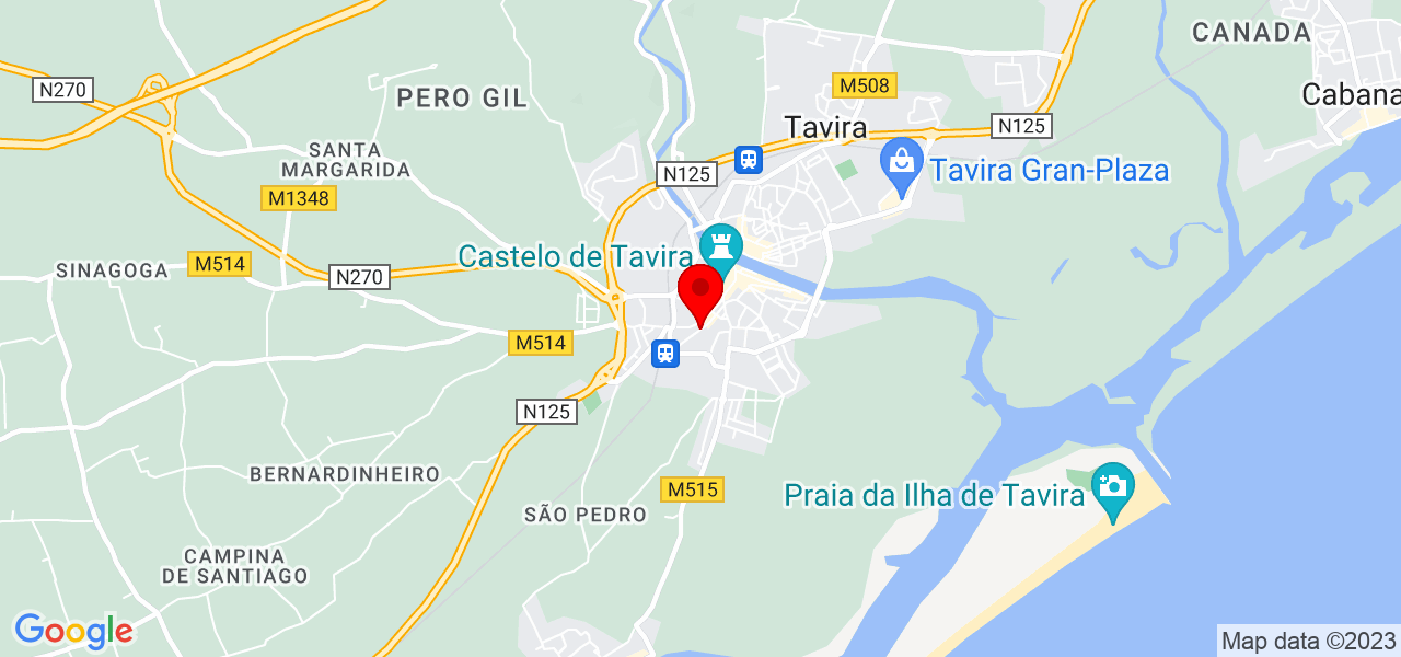 Cleaning - Faro - Tavira - Mapa