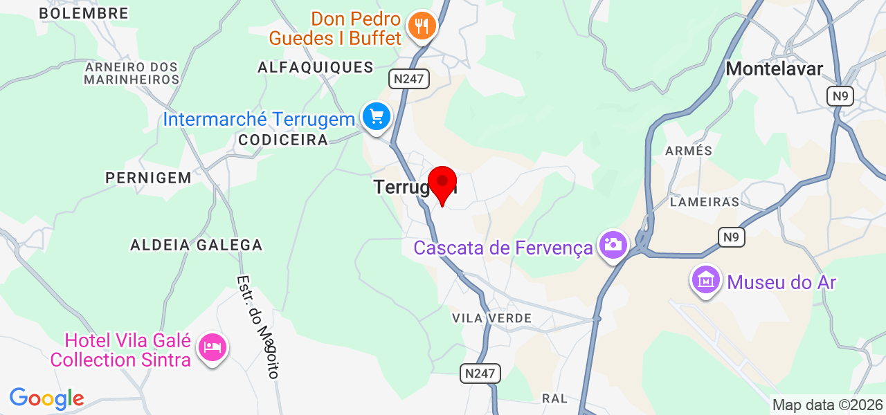 Jô Siqueira - Lisboa - Sintra - Map