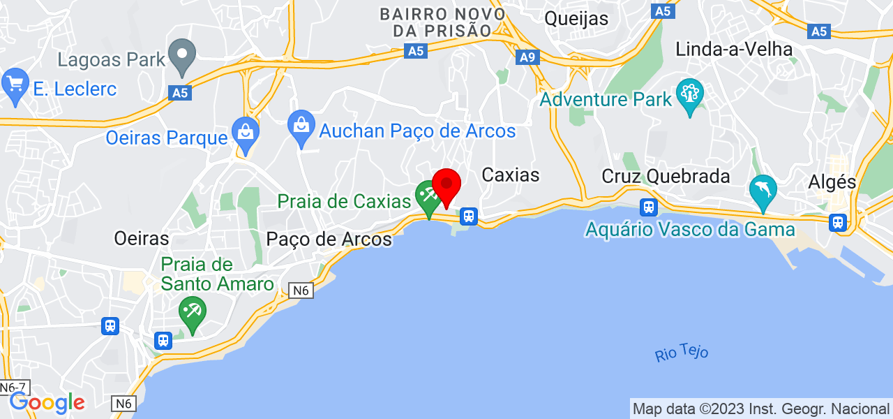 TROPA Servi&ccedil;os e remodela&ccedil;&atilde;o - Lisboa - Oeiras - Mapa