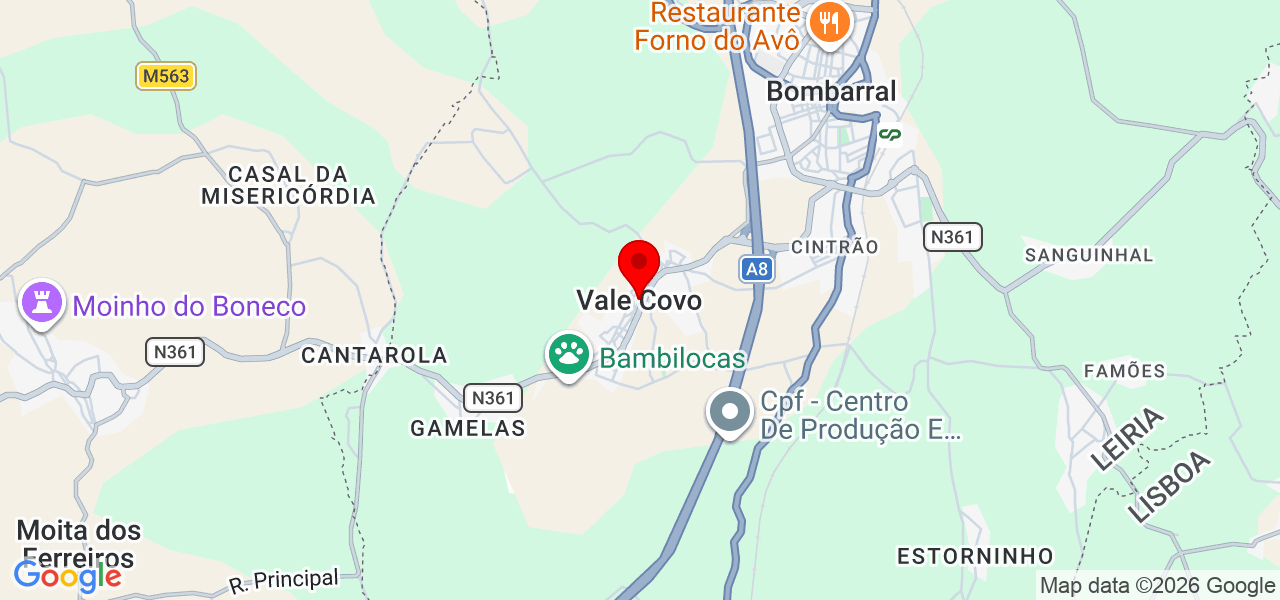 Helder Pereira - Leiria - Bombarral - Mapa