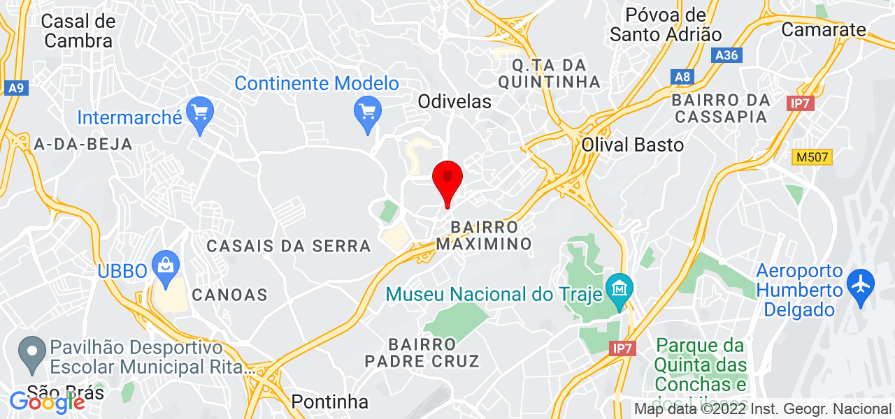 Rafaella - Lisboa - Odivelas - Map